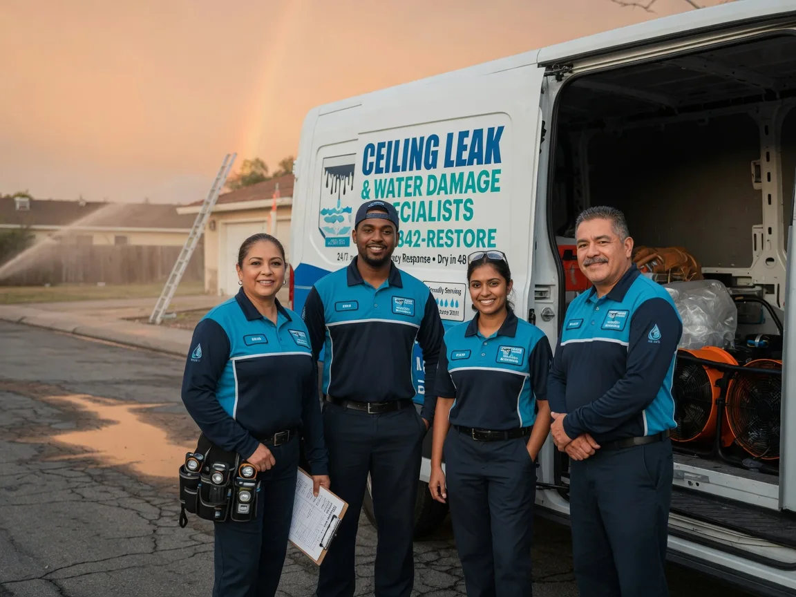 Ceiling Leak Cleanup company in Liscomb, IA